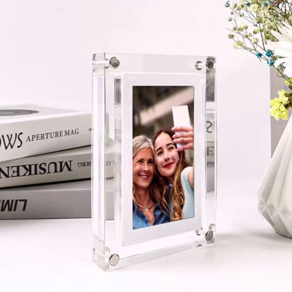 Digital acrylic frame 5 inch - IPC Screen -4g memory - photo & video in HD